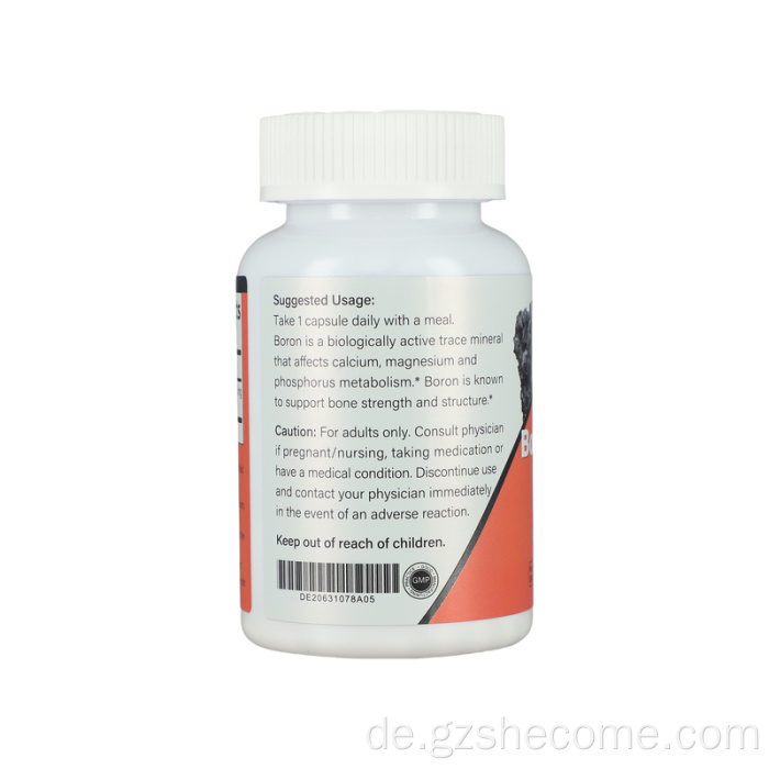 Bor Complex Bone Health Gelenkunterstützung Mineralergänzung